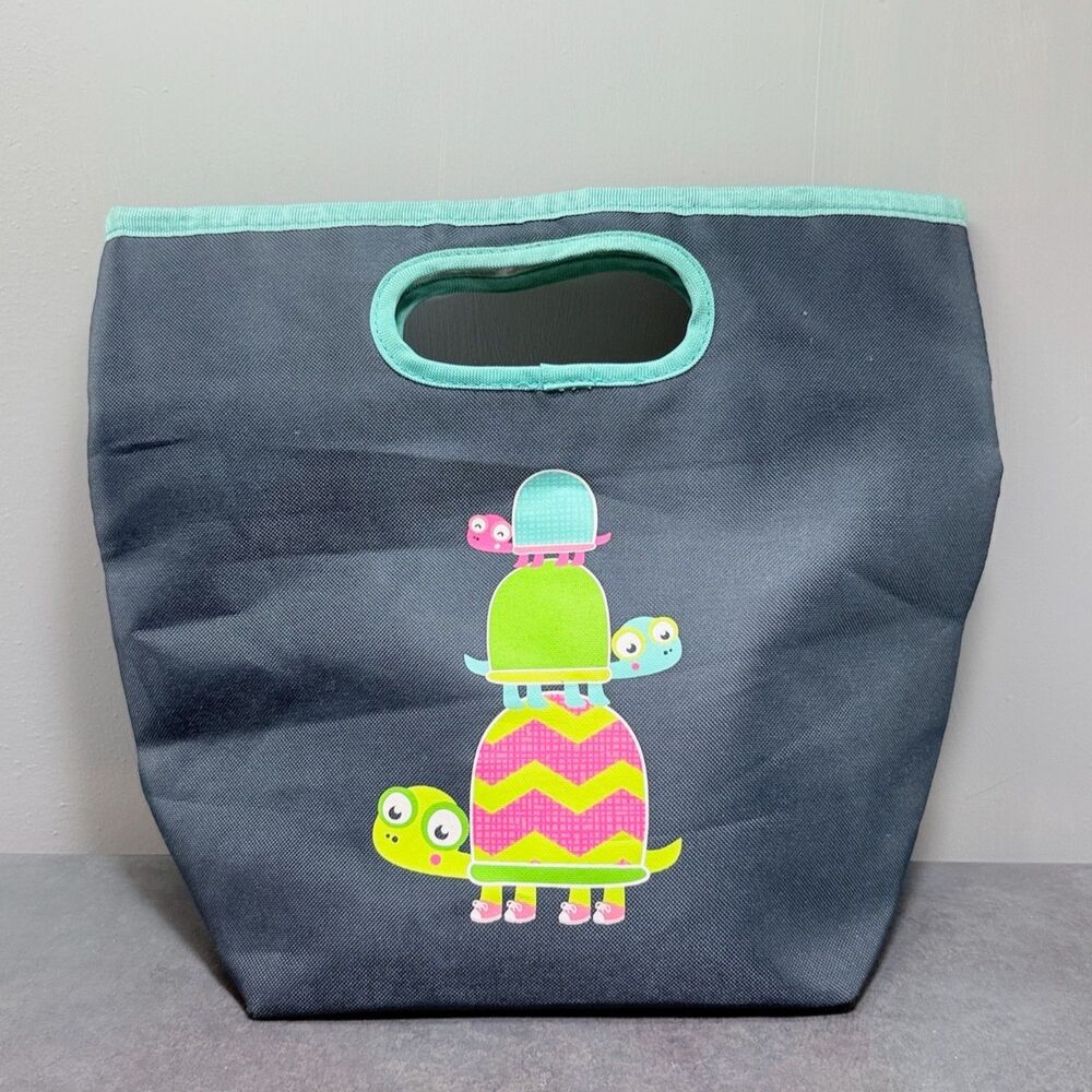 Thirty-One Go-To Thermal Lunch Bag | Navy Topsy Turtles